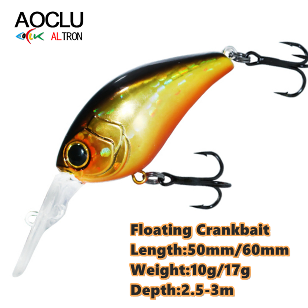 Quality Fishing Equipment - Aoclu-isca minnow flutuante, 50mm, 10g, 60mm,