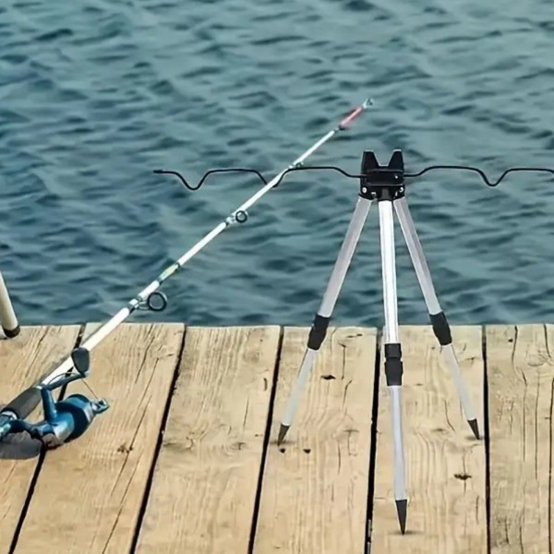 Fishing Equipment Rod - 1 CONJUNTO Suporte Telescópico de Posicionamento