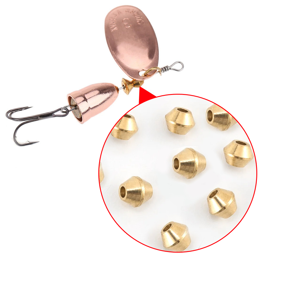 Trout Fishing Lure - 40 pçs diy isca de bronze