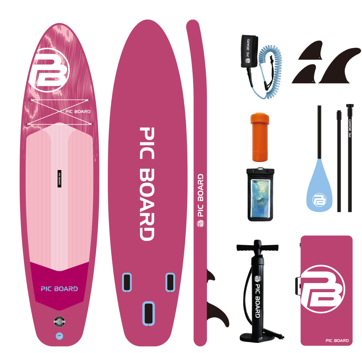 Fishing Equipment For Beginners - Prancha de Stand Up Paddle Inflável