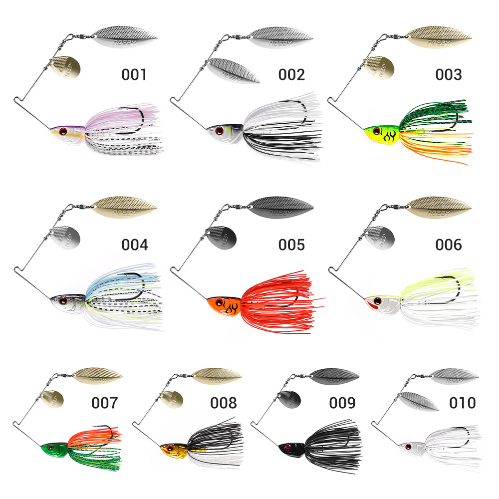 Noeby spinnerbait 10.5g 14g 21 - Saltwater Fishing Hook avaliação e preço