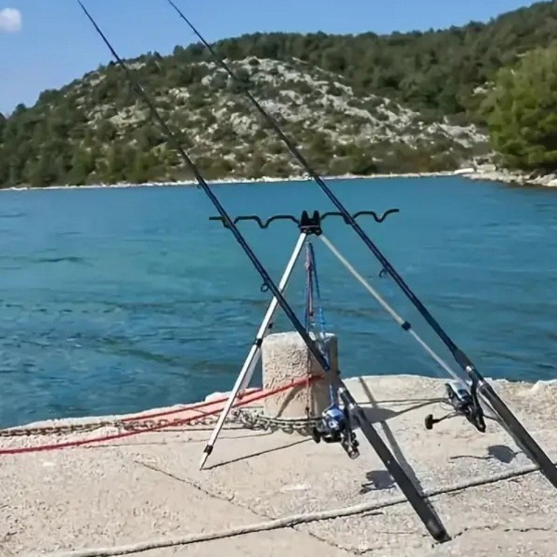 1 CONJUNTO Suporte Telescópico - Fishing Equipment Rod avaliação e preço