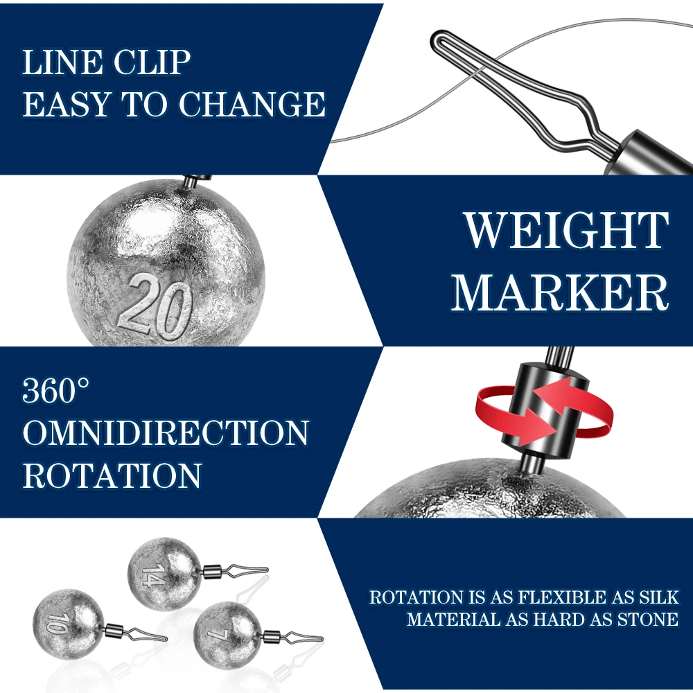Proberos 50 peças 2.5-20g chum - Fishing Equipment For Beginners avaliação e preço