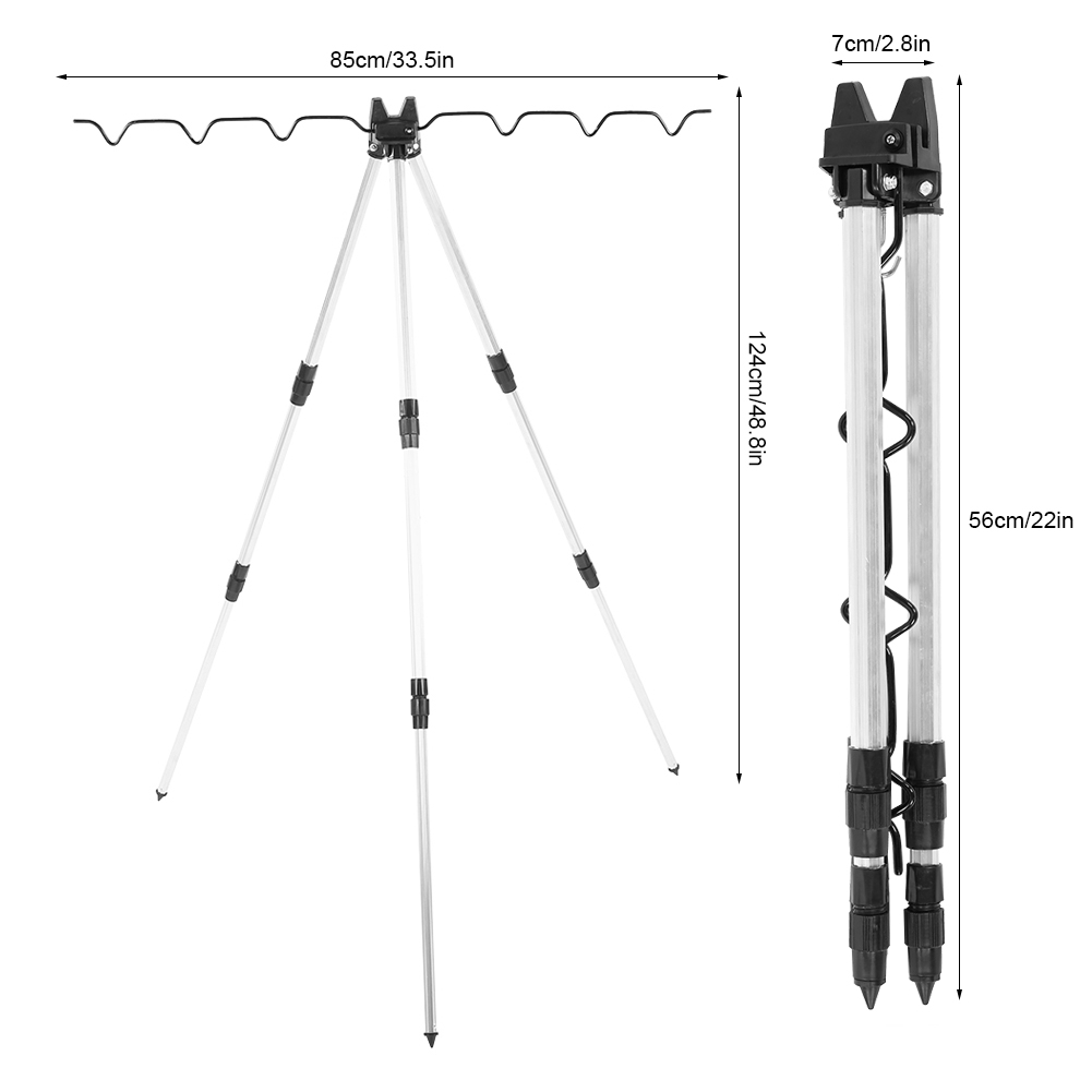 Suportes de Tripé para Varas d - Fishing Equipment Rod avaliação e preço