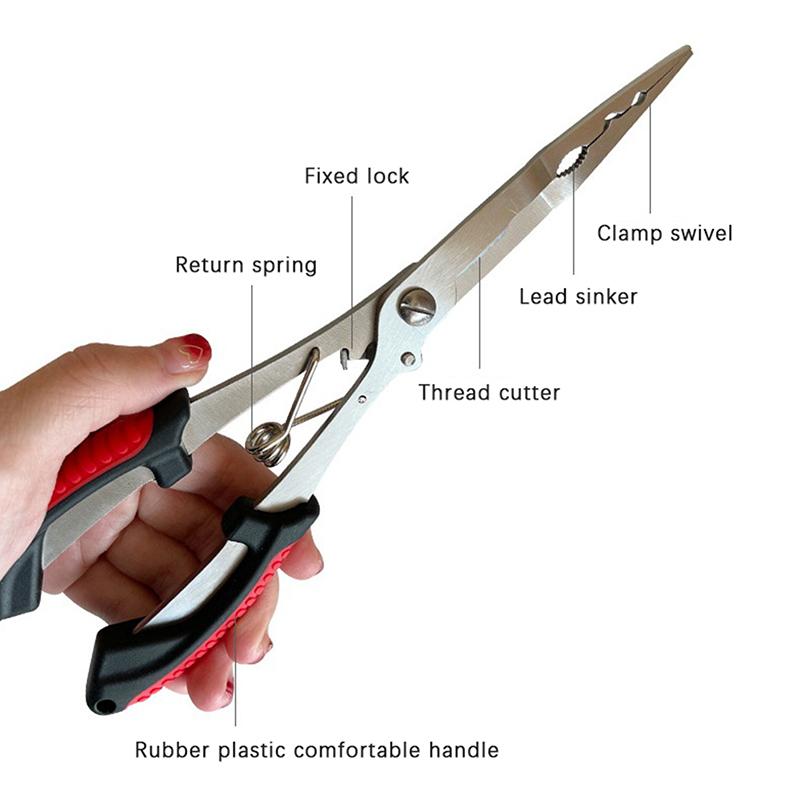 Alicate de Pesca em Aço Inoxid - Saltwater Fishing Hook avaliação e preço