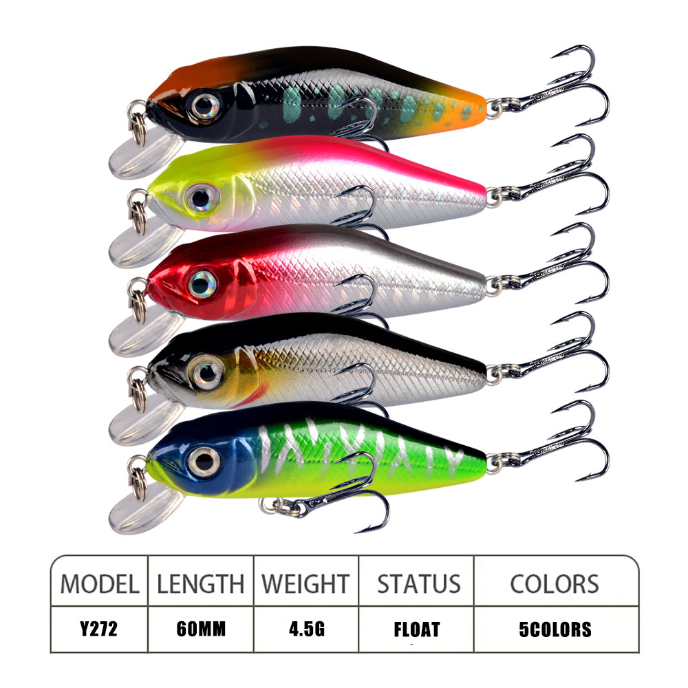 1 pçs 6cm 4.5g isca de pesca q - Quality Fishing Equipment avaliação e preço