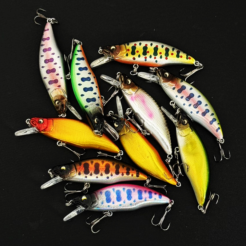 Conjunto de 10 Iscas Artificia - Fishing Equipment In Japanese avaliação e preço