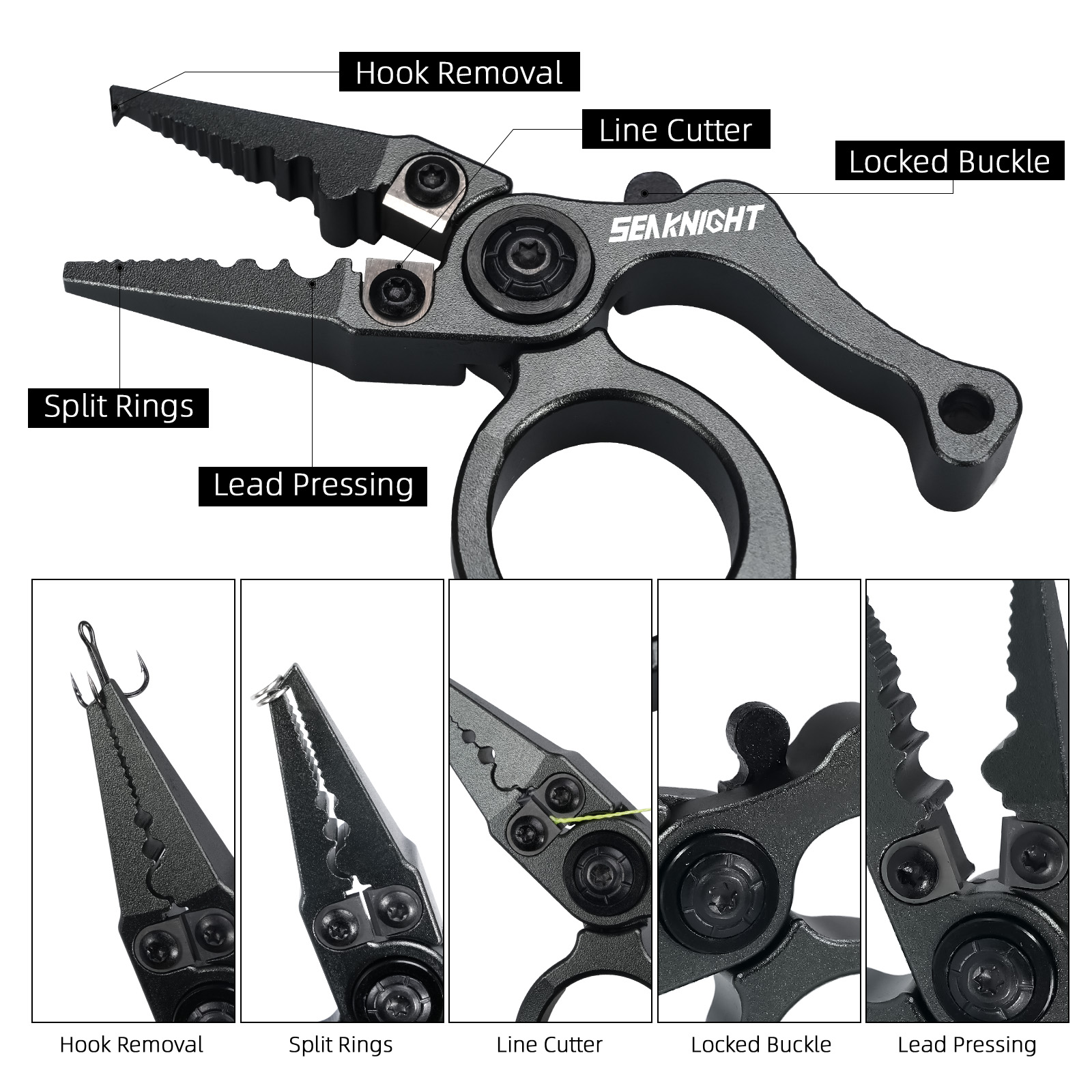 Alicate de pesca da marca SeaK - Fishing Equipment Brands avaliação e preço