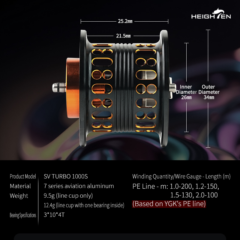 HEIGHTEN Carretel raso para Da - Daiwa Reel Fuego avaliação e preço