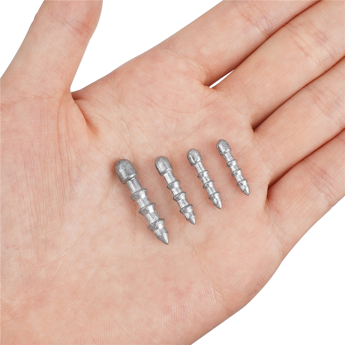 20 pçs pesos de unhas chumbada - Trout Fishing Lure avaliação e preço