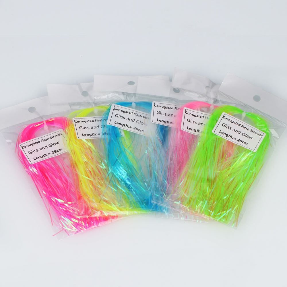 Corrugated Gliss Strands para  - Saltwater Fishing Hook avaliação e preço