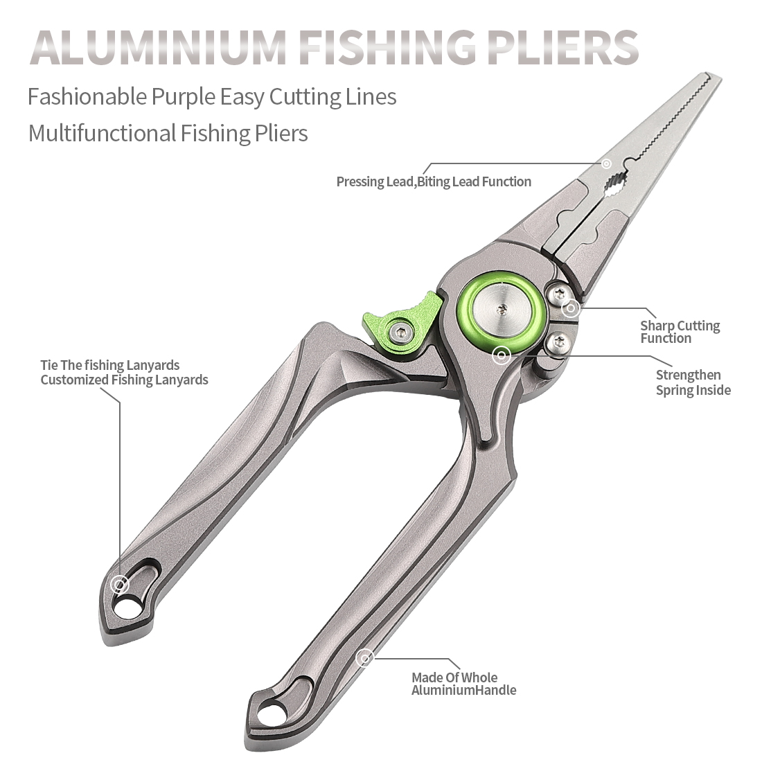 Alicate de Pesca em Alumínio C - Saltwater Fishing Hook avaliação e preço