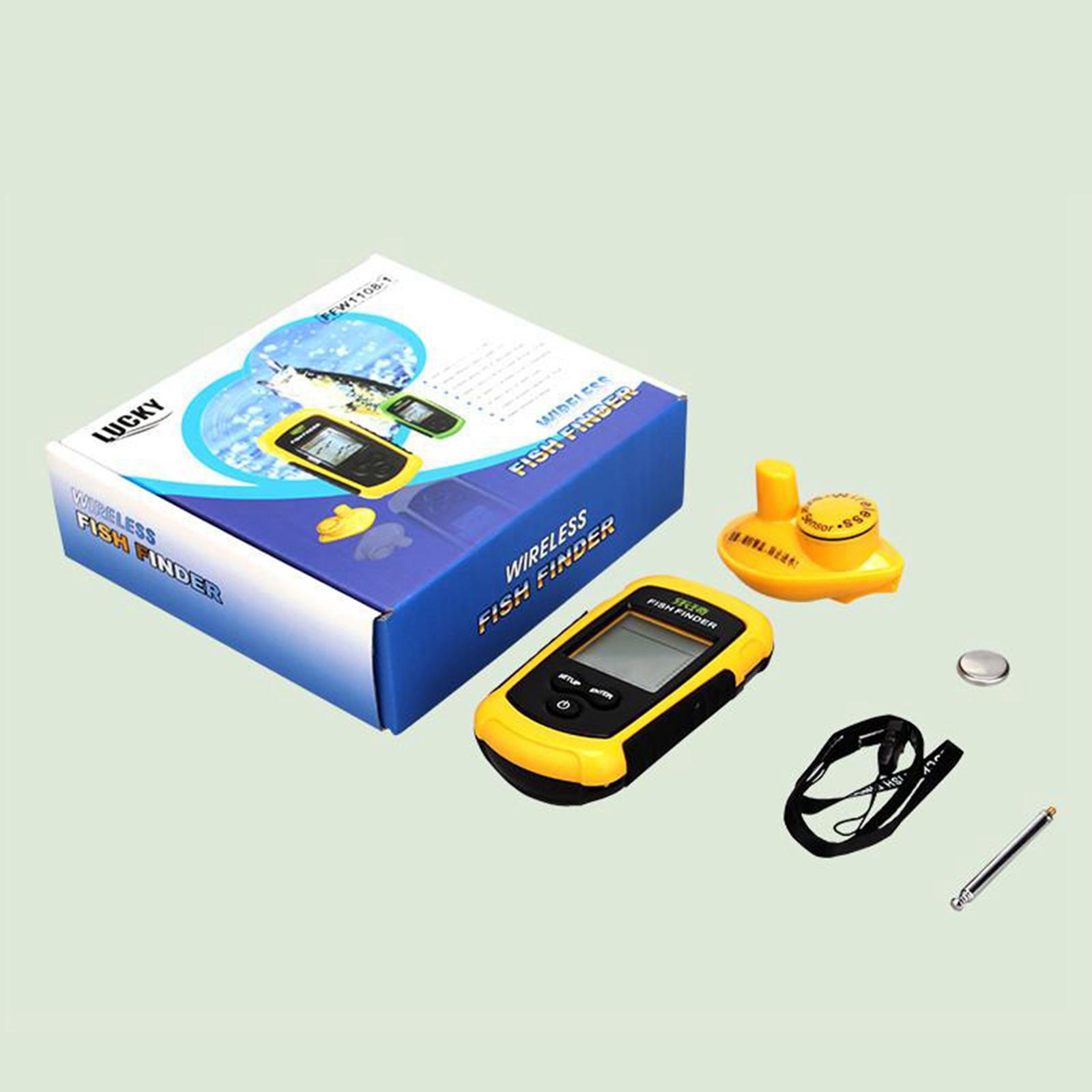 Detector de Peixes Portátil So - Fishing Equipment English avaliação e preço