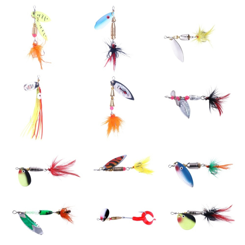 Conjunto de 12 Iscas Artificia - Fishing Equipment Brands avaliação e preço