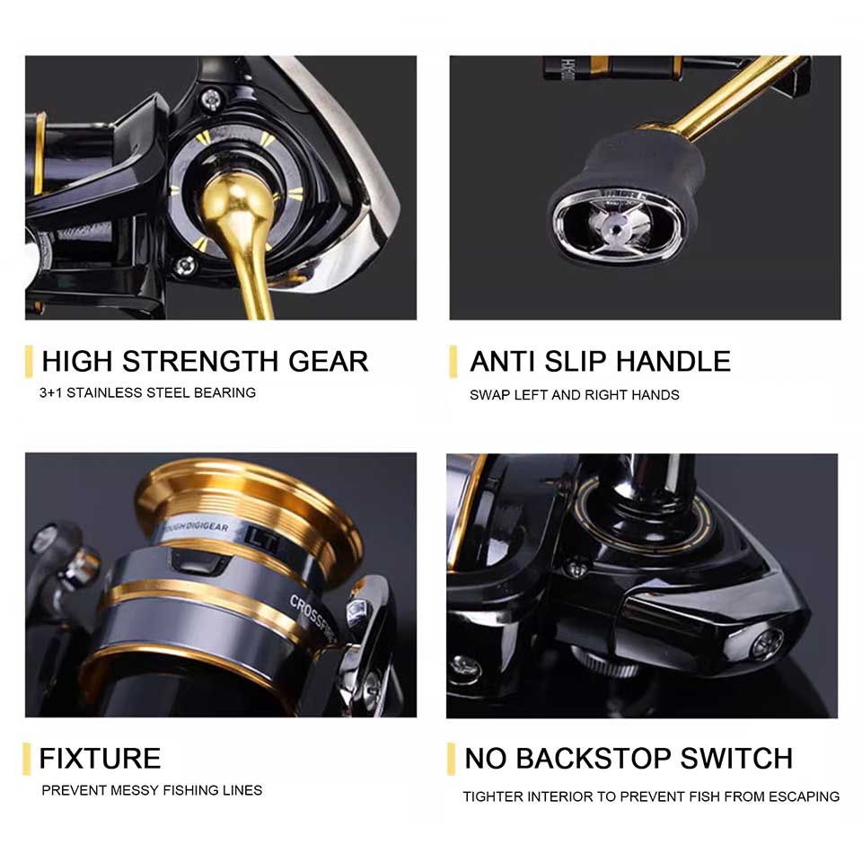 Daiwa-Carretel de pesca Crossf - Daiwa Reel Fuego avaliação e preço
