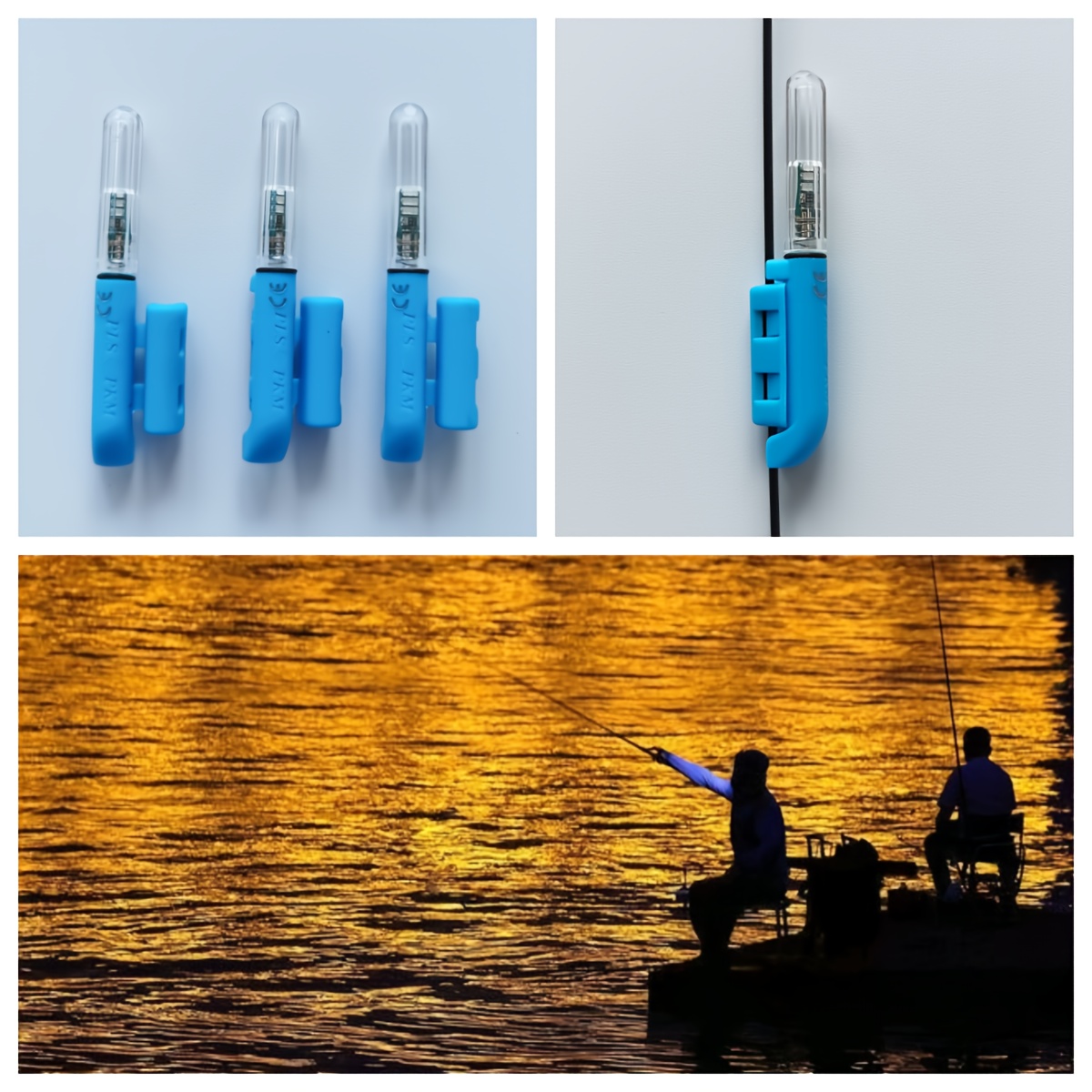 2 Peças Novas Luzes Noturnas p - Fishing Equipment Rod avaliação e preço
