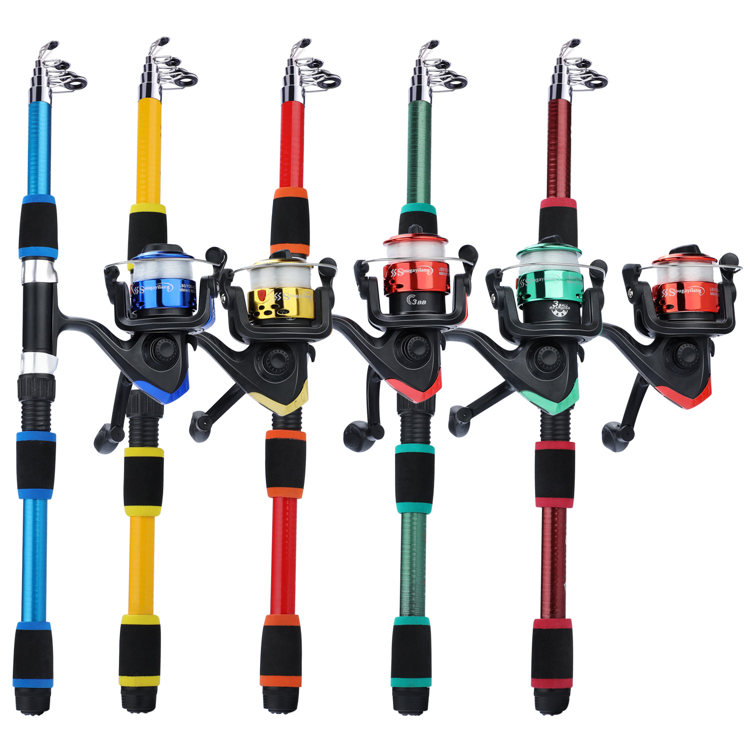 Sougayilang conjunto de vara d - Saltwater Fishing Hook avaliação e preço