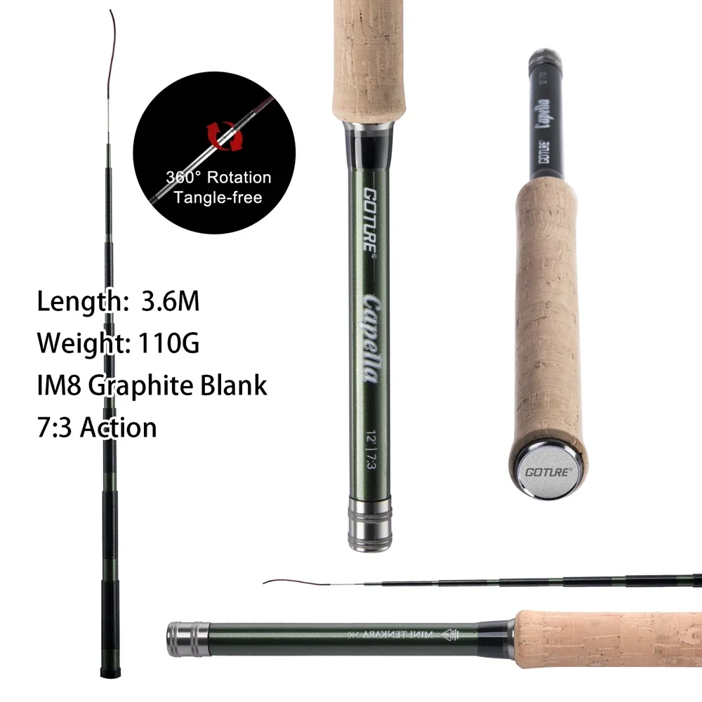 Conjunto de Vara de Pesca Tenk - Trout Fishing Lure avaliação e preço